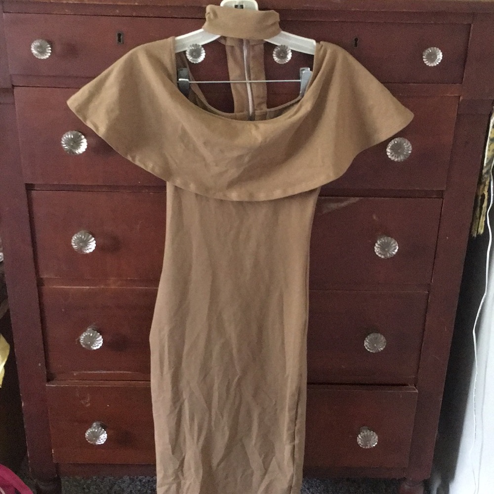 Tan dress